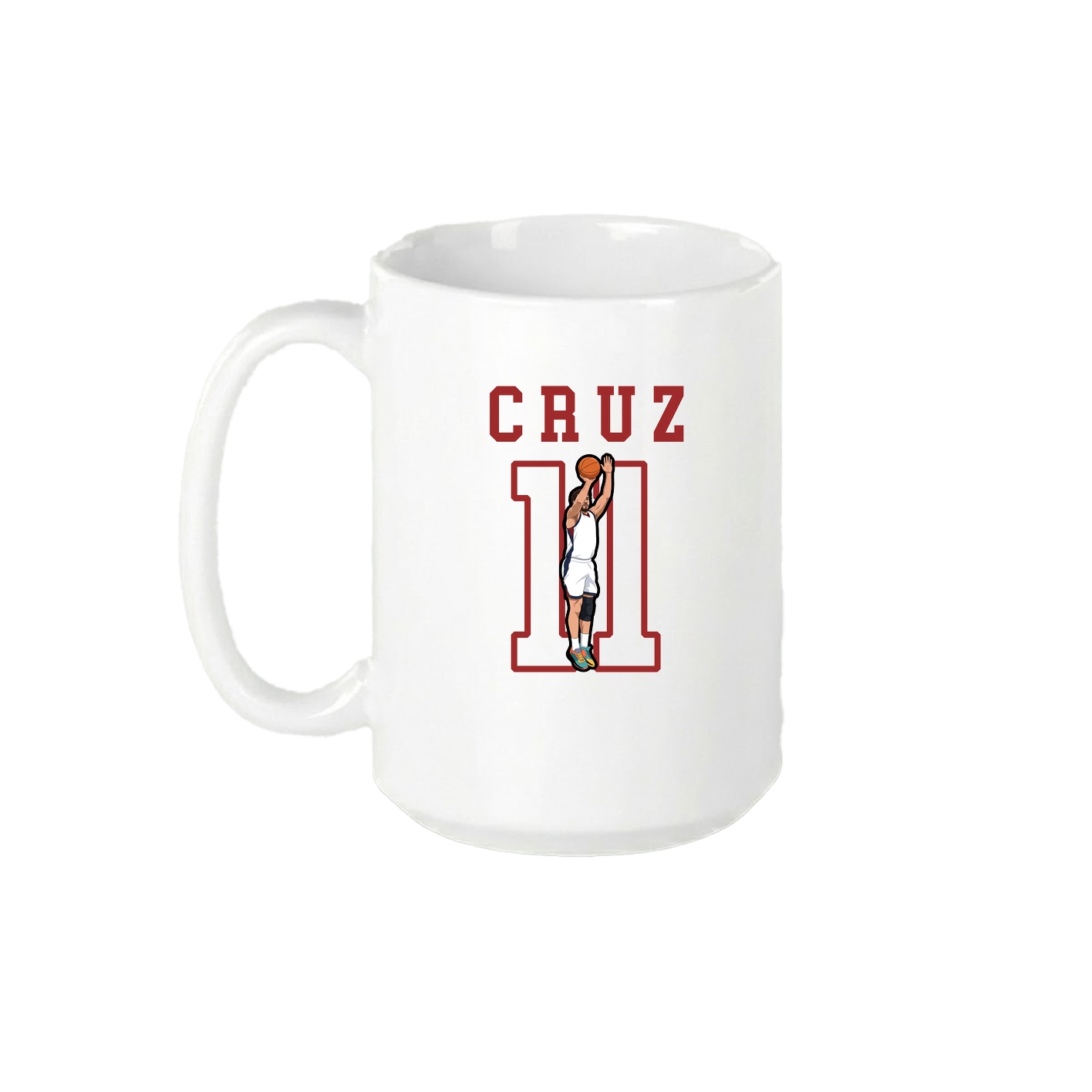 15oz Coffee Mug — Shirsey in White
