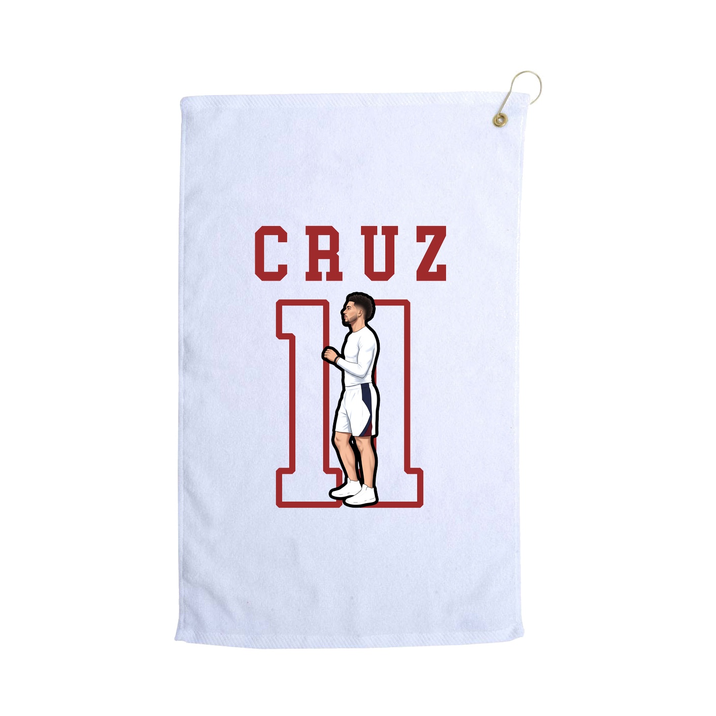 Golf Towel — Shirsey in White