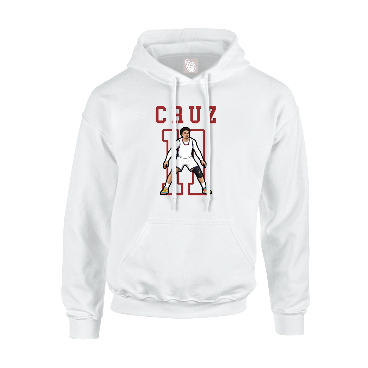 Youth Hoodie — Shirsey in White