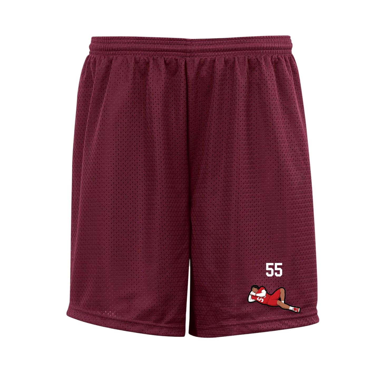 Shorts — Number Top in Cardinal