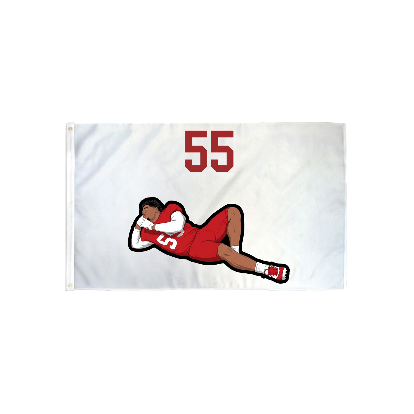 3x5 Flag — Number Top in Classic