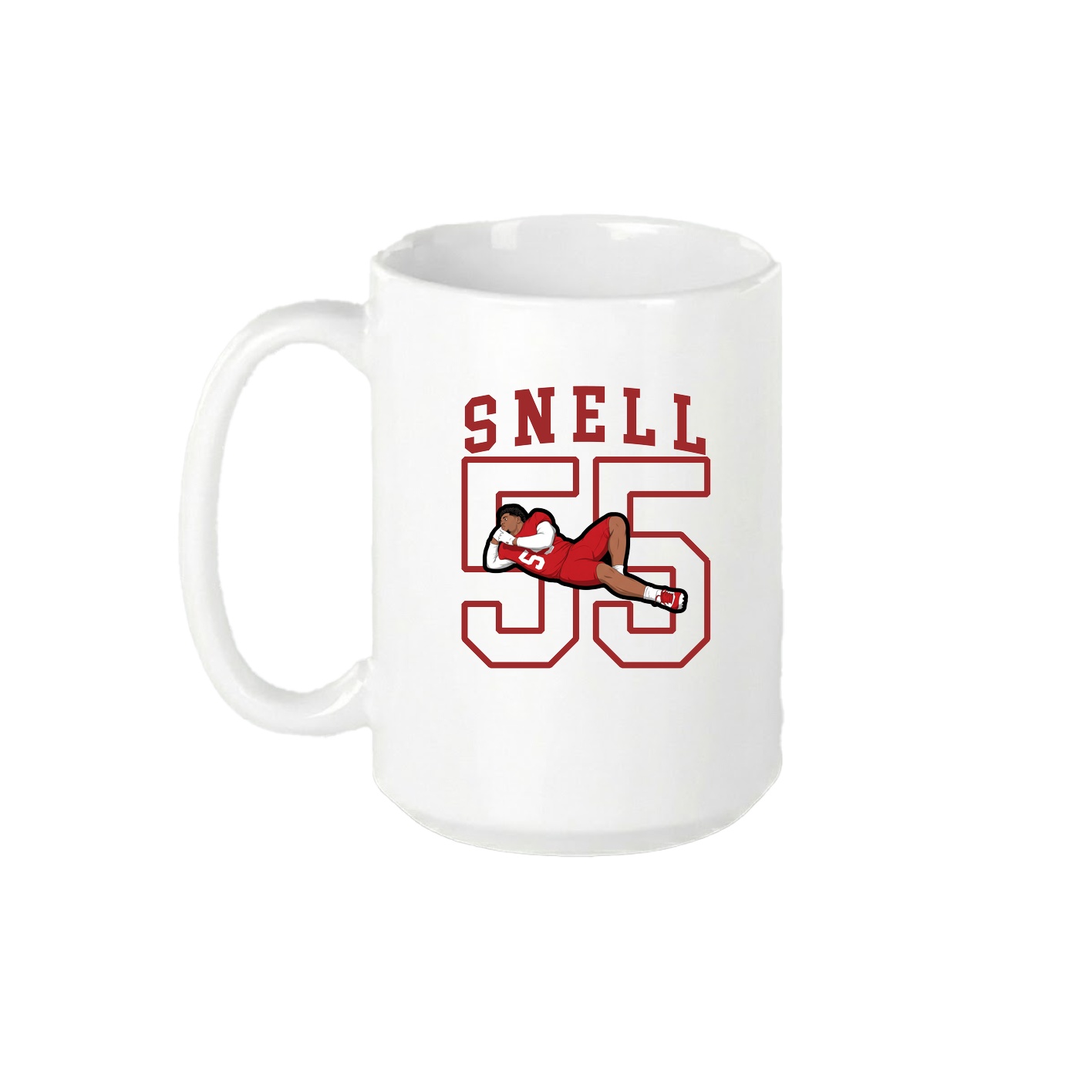 15oz Coffee Mug — Shirsey in White