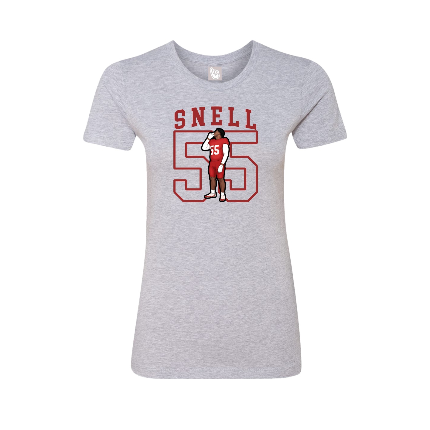 Womens Tee — Shirsey in Grey