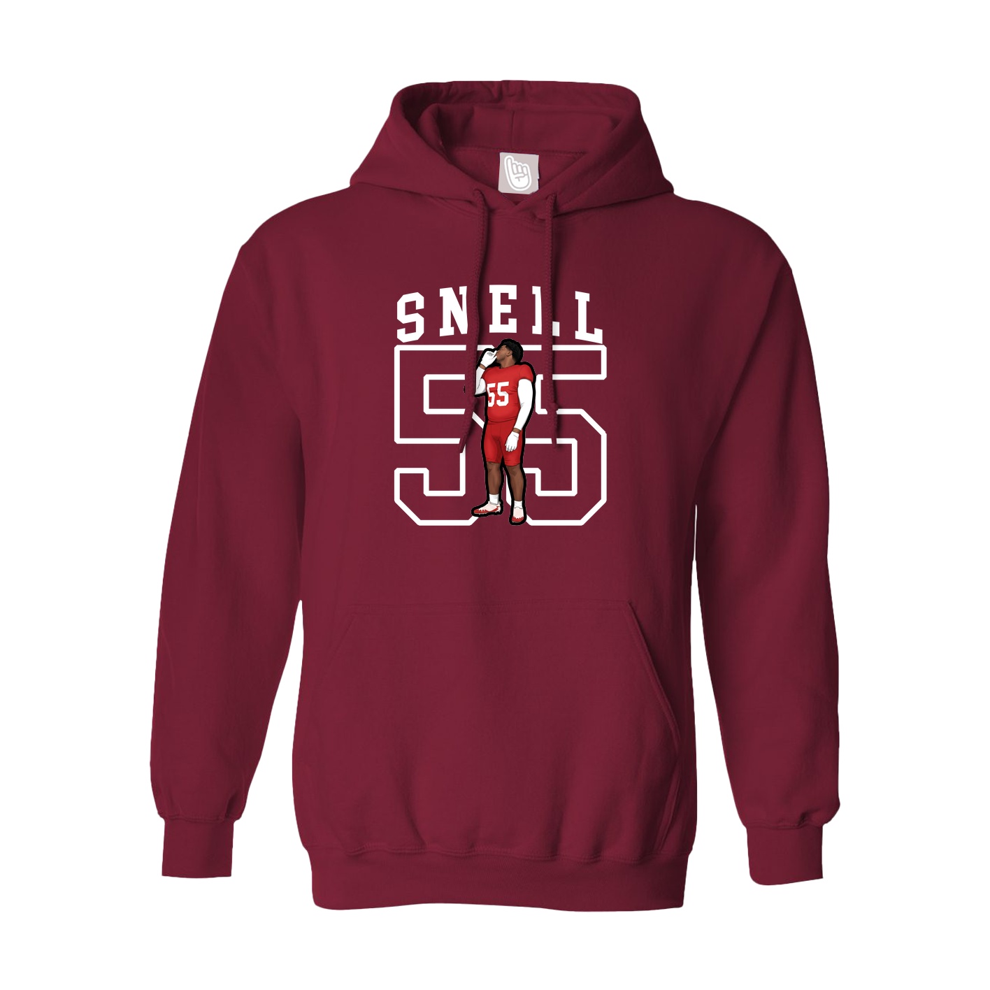 Hoodie — Shirsey in Cardinal