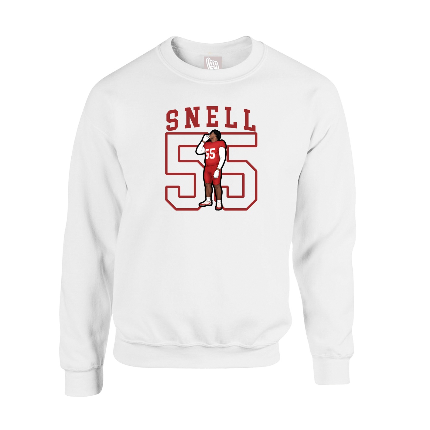 Fleece Crew — Shirsey in White