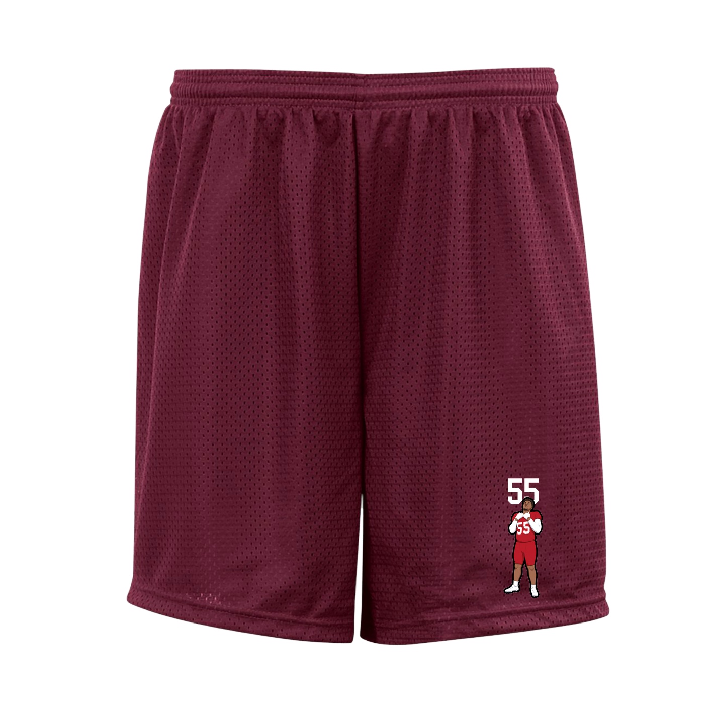 Shorts — Number Top in Cardinal