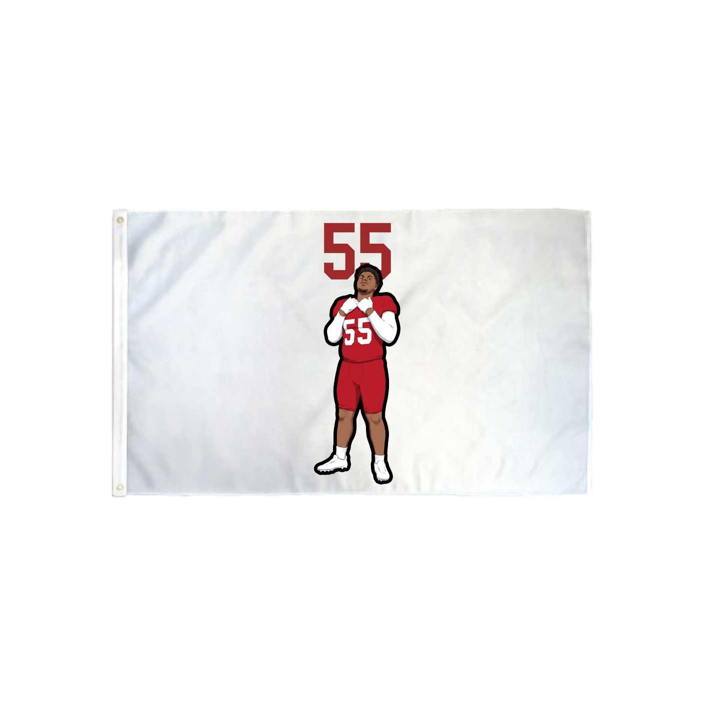 3x5 Flag — Number Top in Classic
