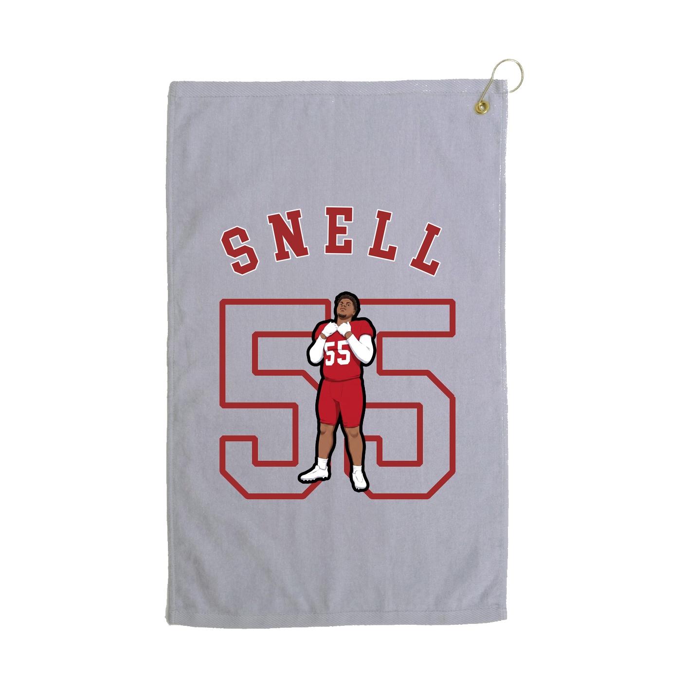 Golf Towel — Shirsey Arch in Grey