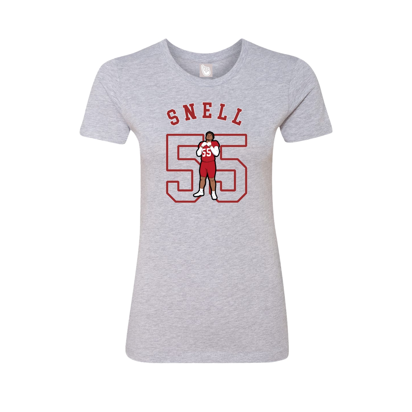 Womens Tee — Shirsey Arch in Grey