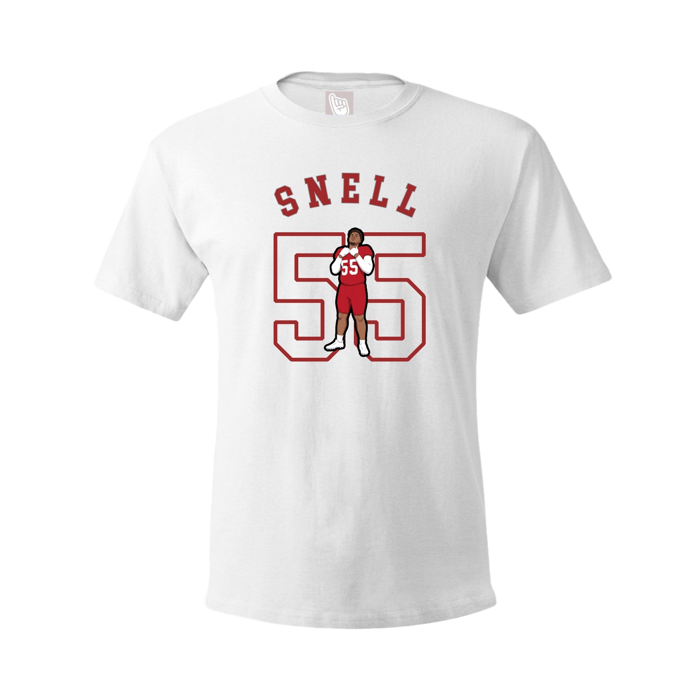 Youth Tee — Shirsey Arch in White