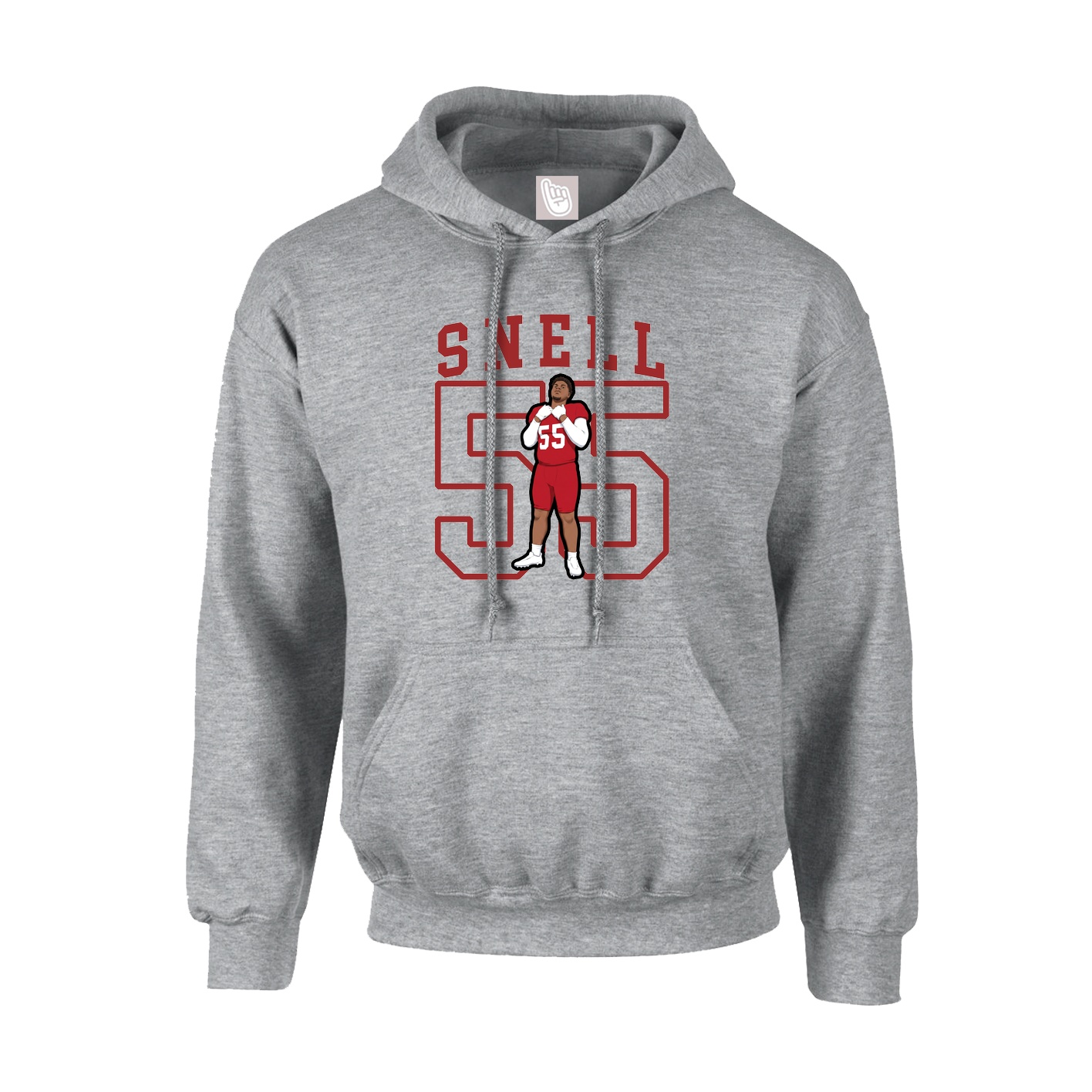 Youth Hoodie — Shirsey in Grey