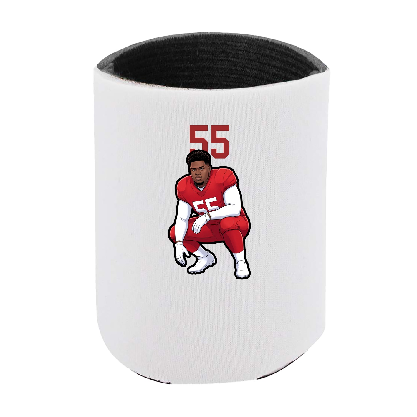 Can Holder — Number Top in White