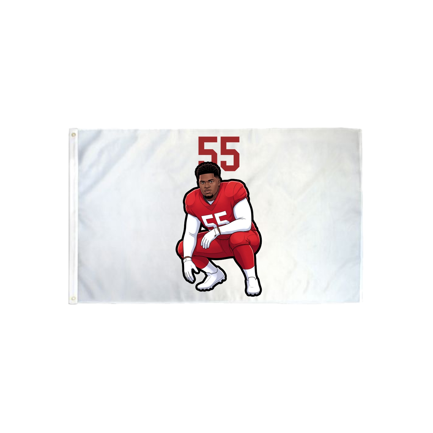 3x5 Flag — Number Top in Classic