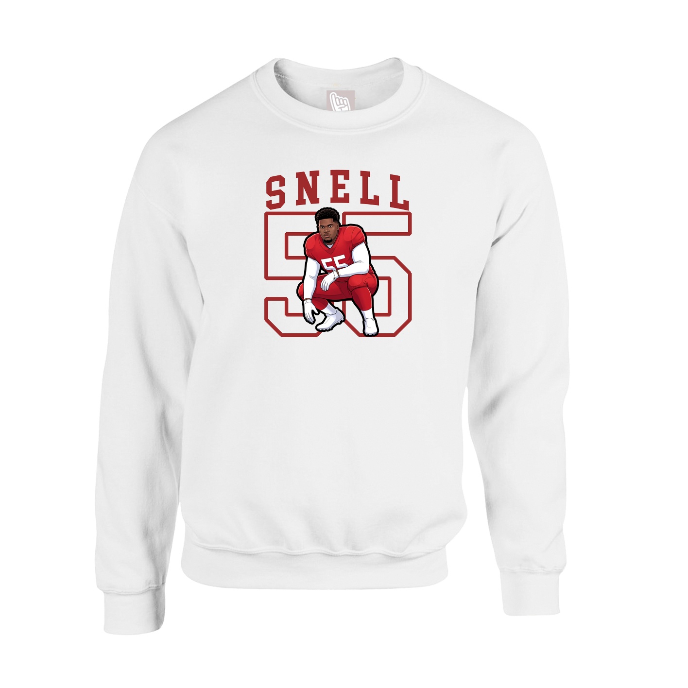 Fleece Crew — Shirsey in White