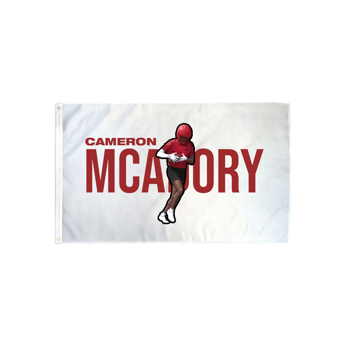3x5 Flag — Player Name in Classic