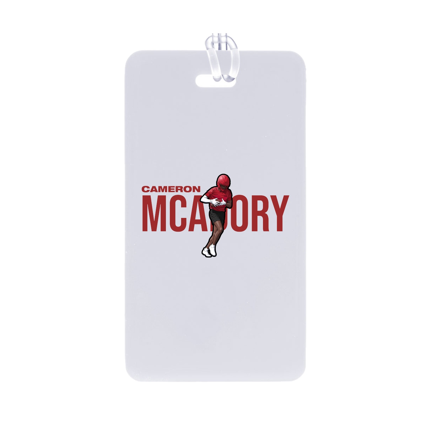 Bag Tag — Player Name in Classic