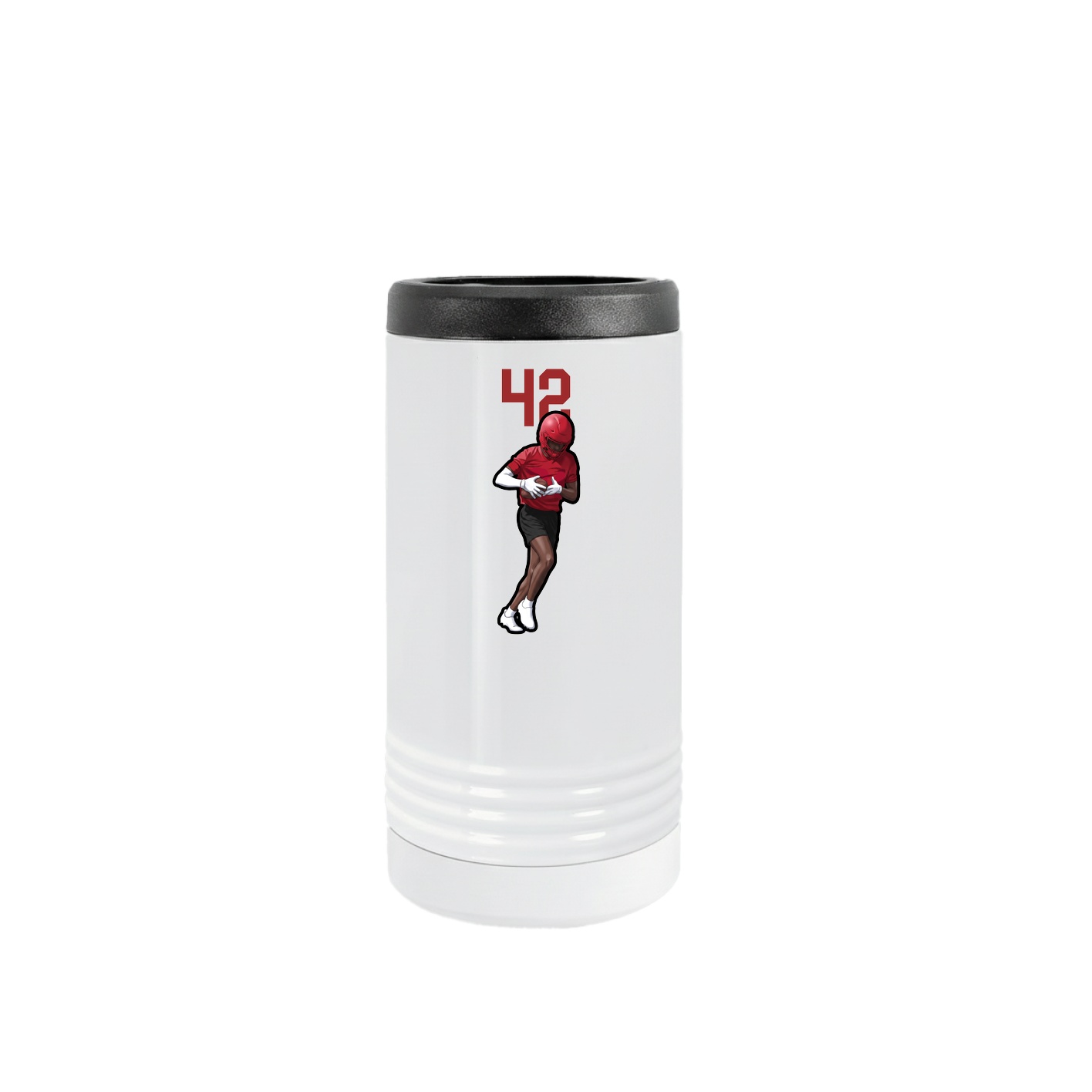 Slim Beverage Holder — Number Top in White