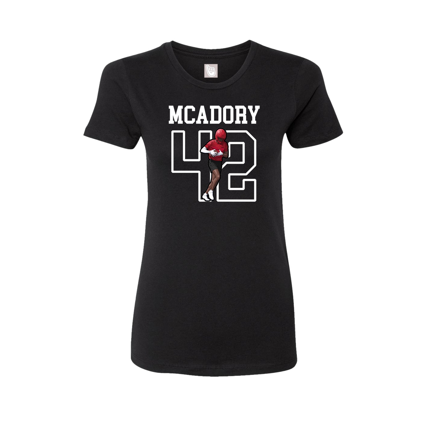 Fitted Women's Tee — Shirsey in Black