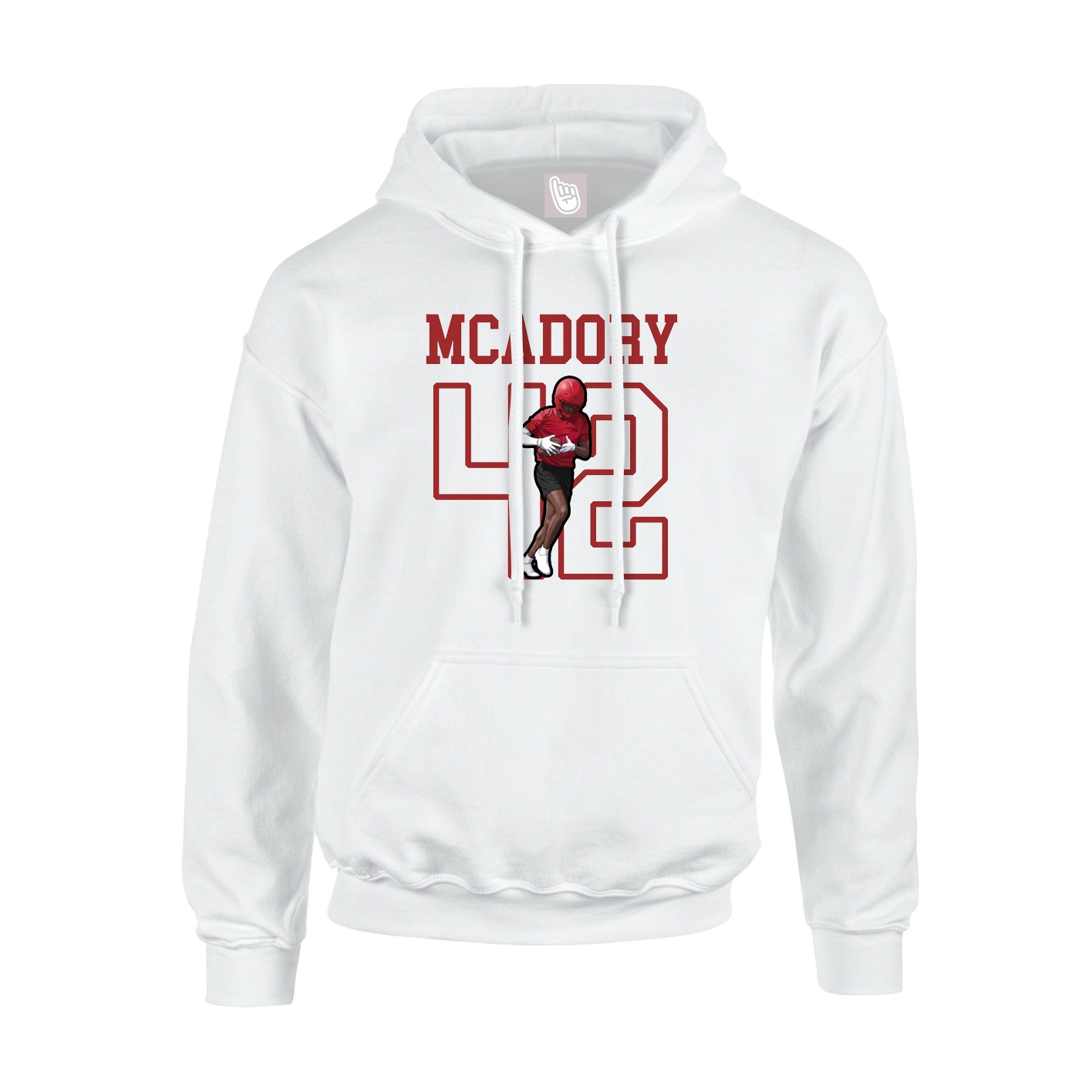 Youth Hoodie — Shirsey in White