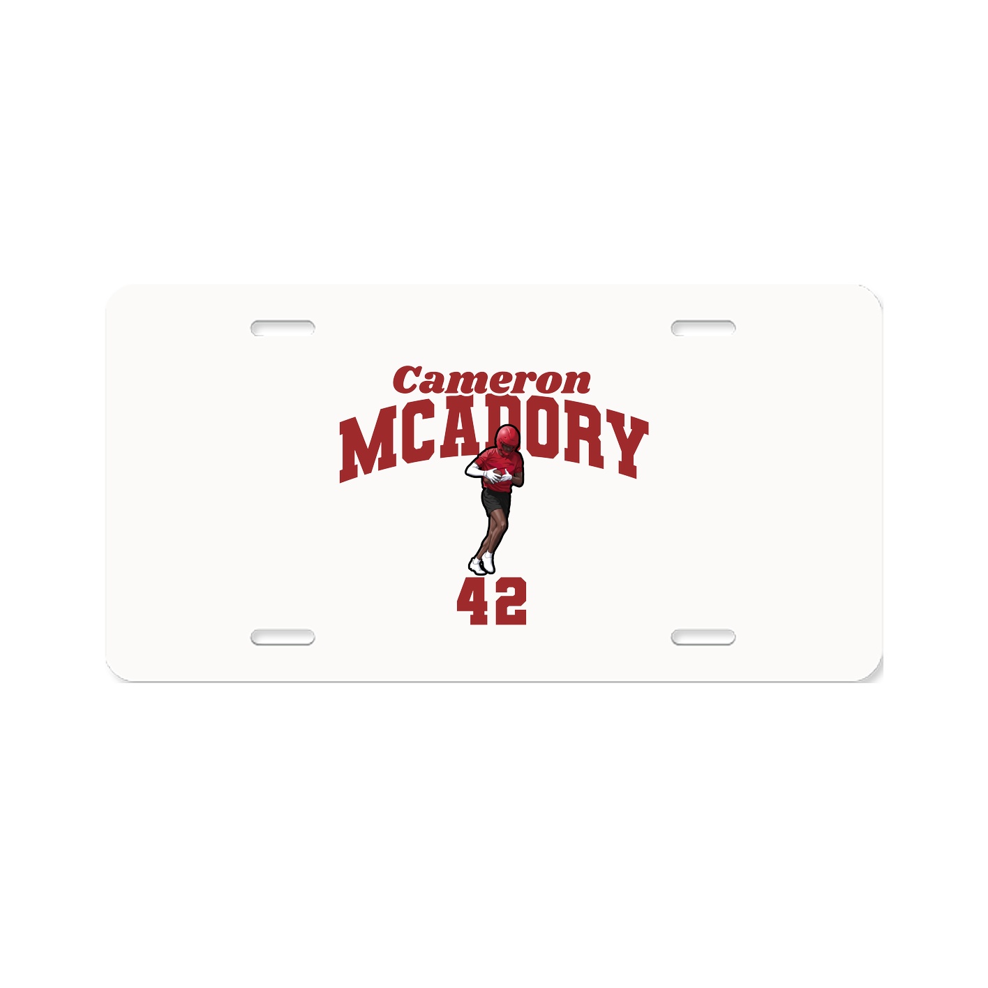 License Plate — Signature Arch in Classic