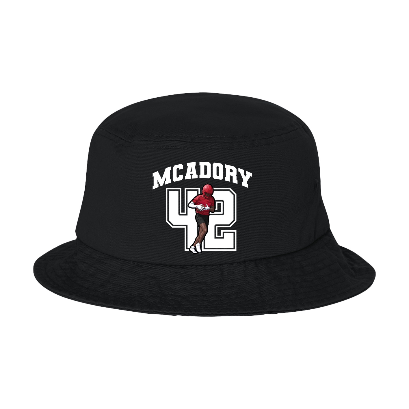 Bucket Cap — Number in Black