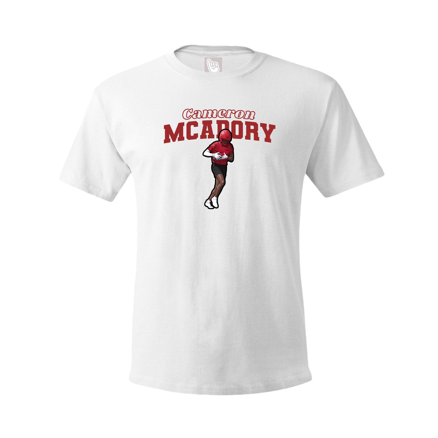 Tee — Name Arch in White