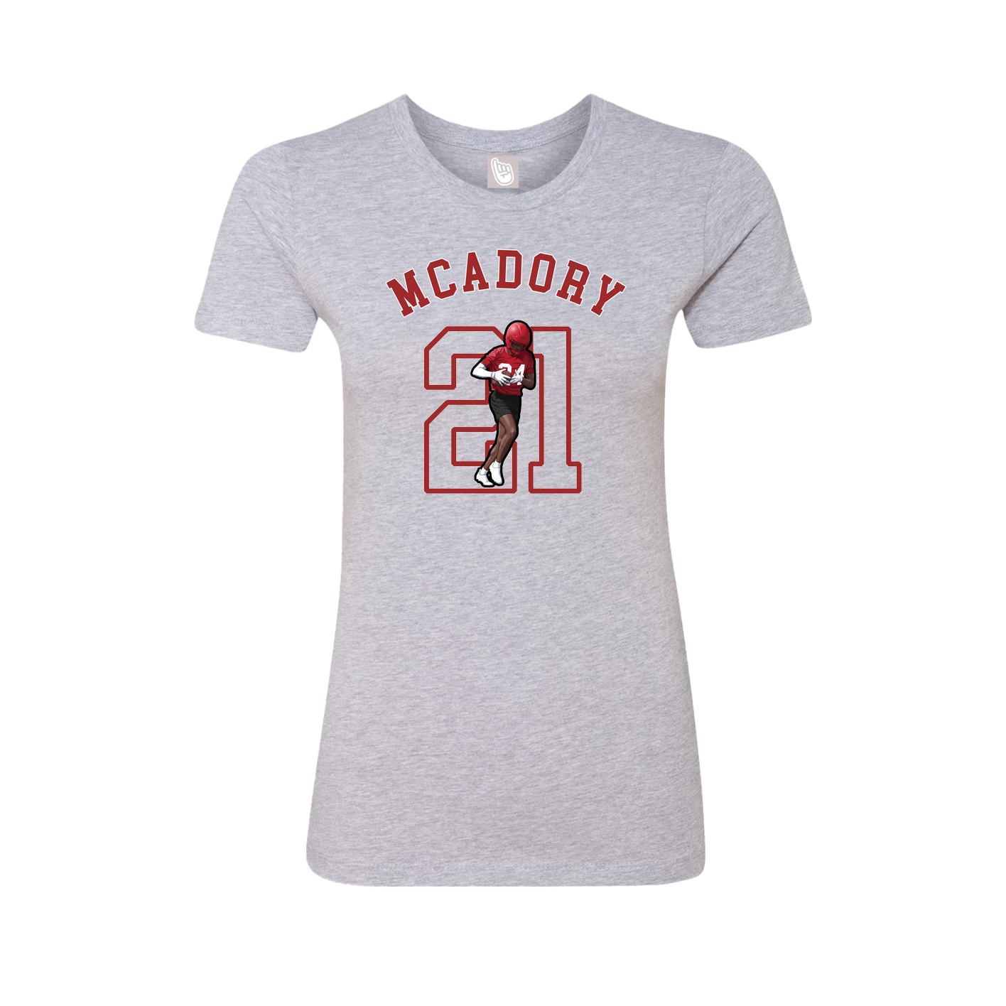 Womens Tee — Shirsey Arch in Grey