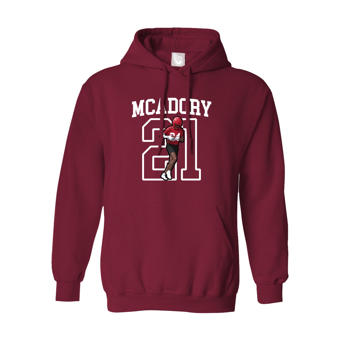 Hoodie — Shirsey in Cardinal