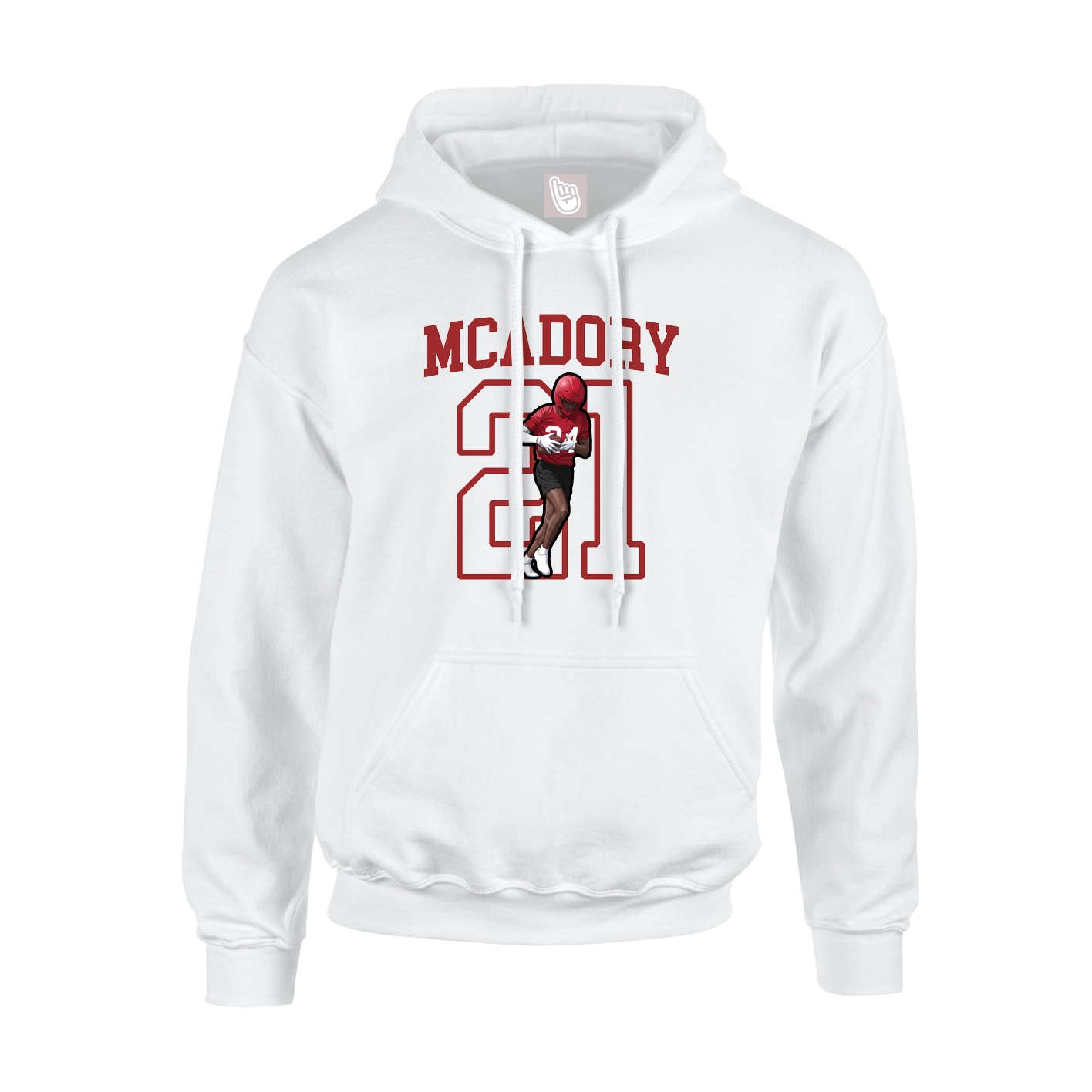 Youth Hoodie — Shirsey in White