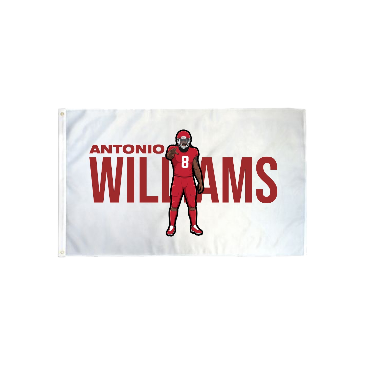 3x5 Flag — Player Name in Classic