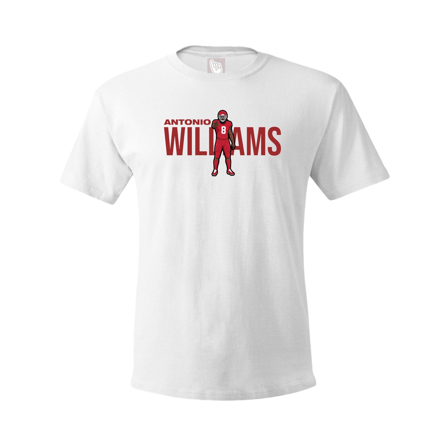Youth Tee — Player Name in White