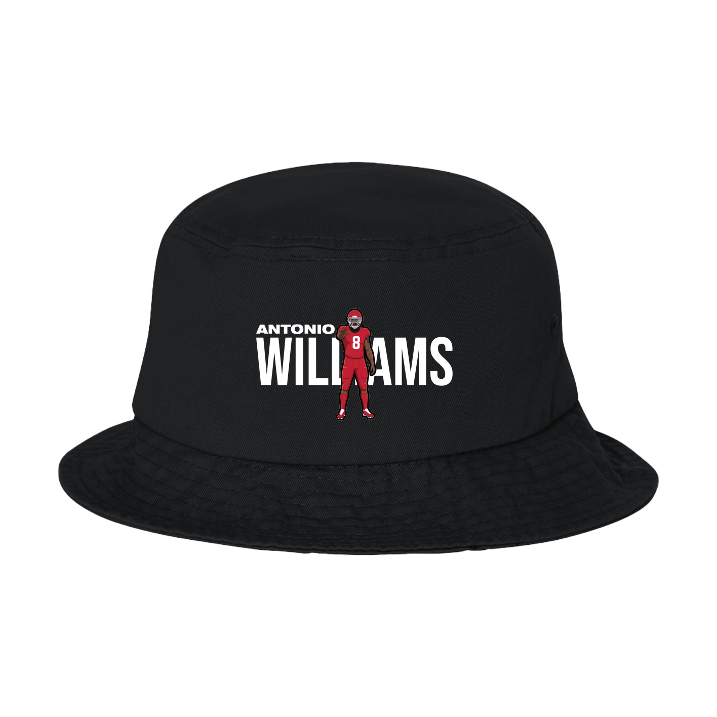 Bucket Cap — Player Name in Black