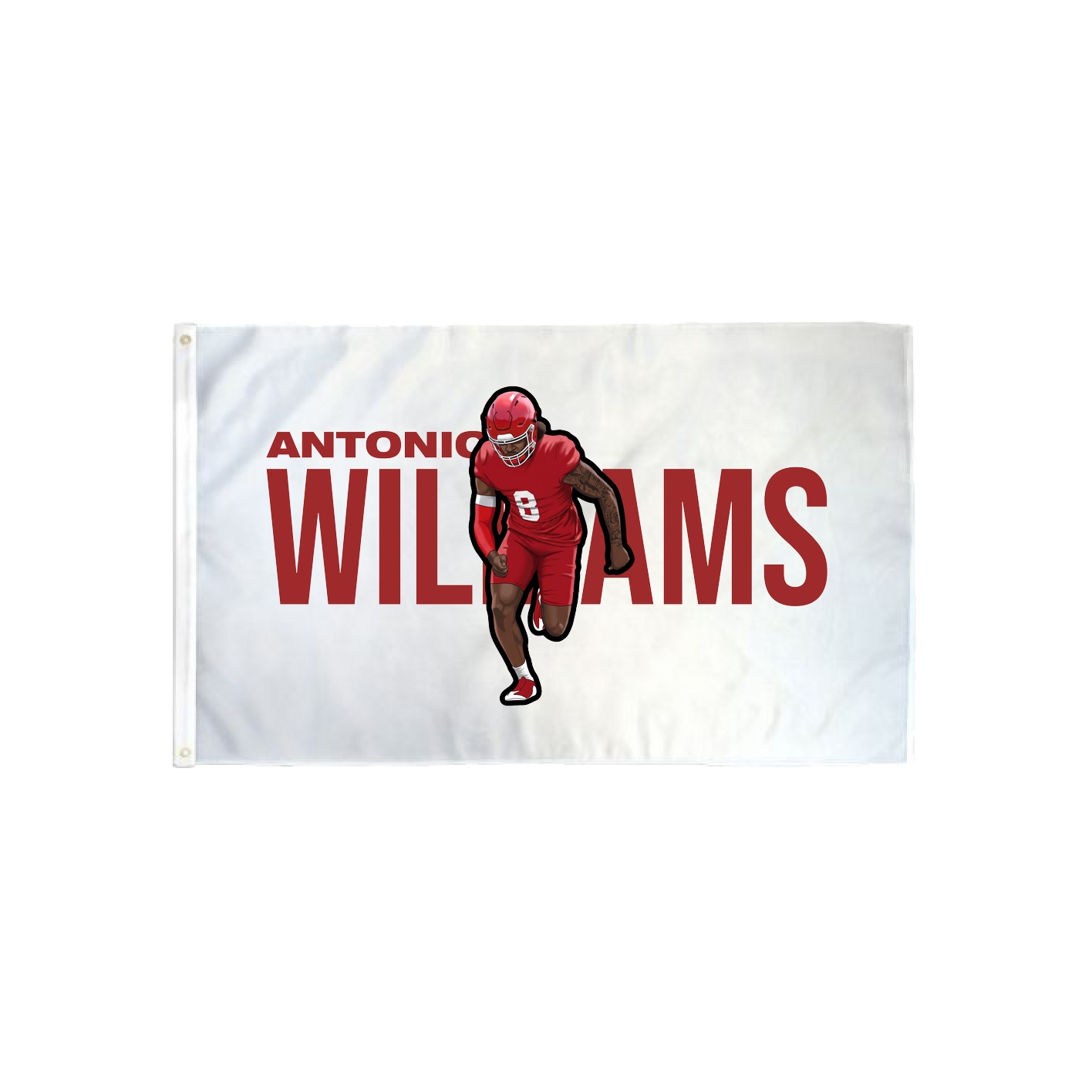 3x5 Flag — Player Name in Classic