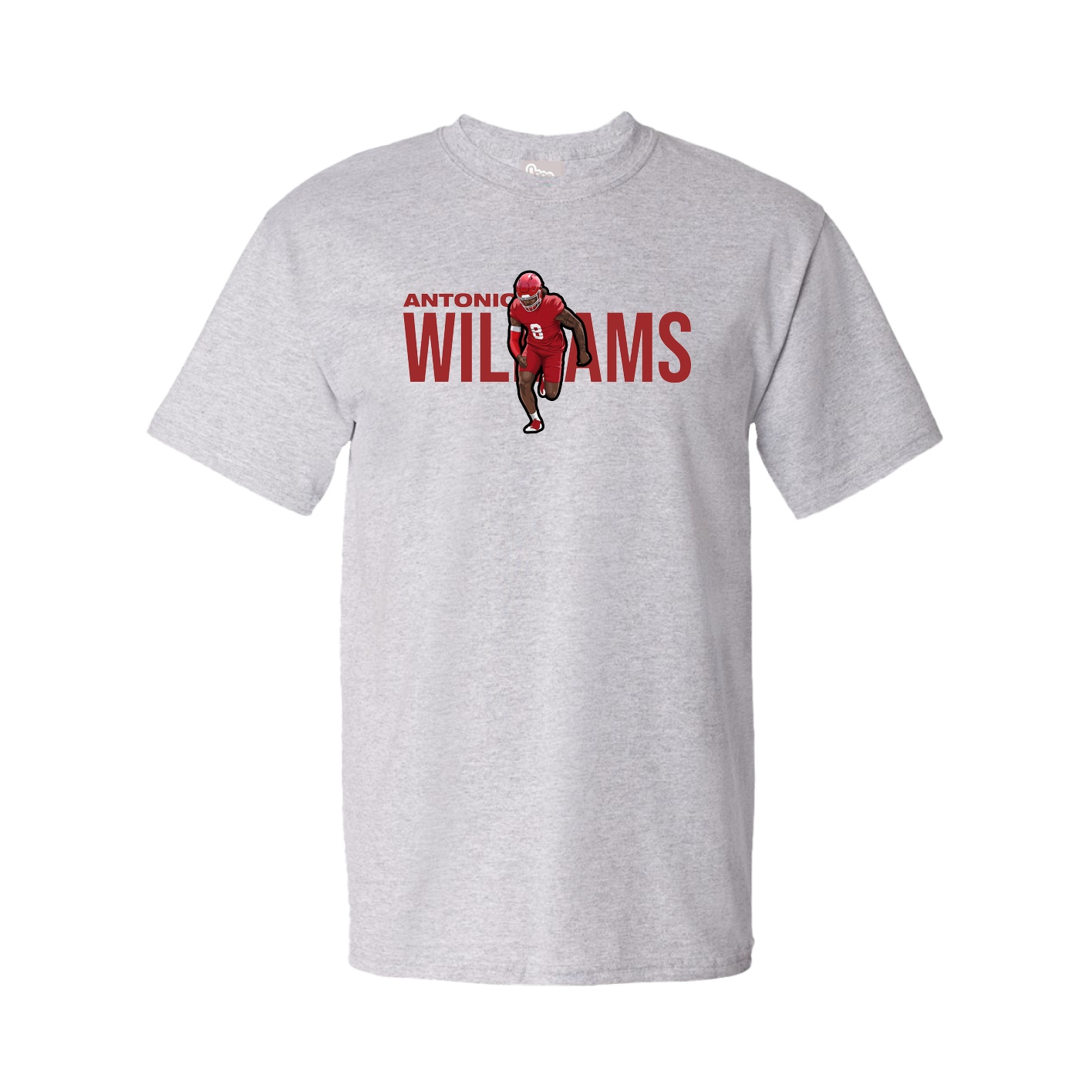 Tee — Player Name in Grey