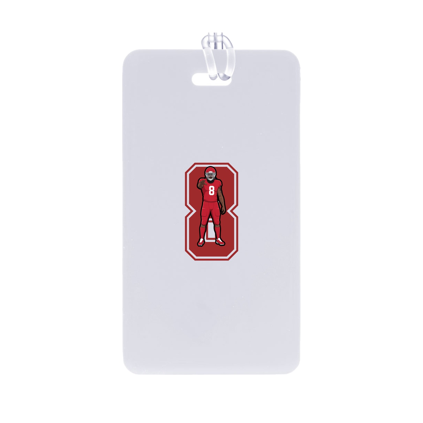 Bag Tag — Number in Classic