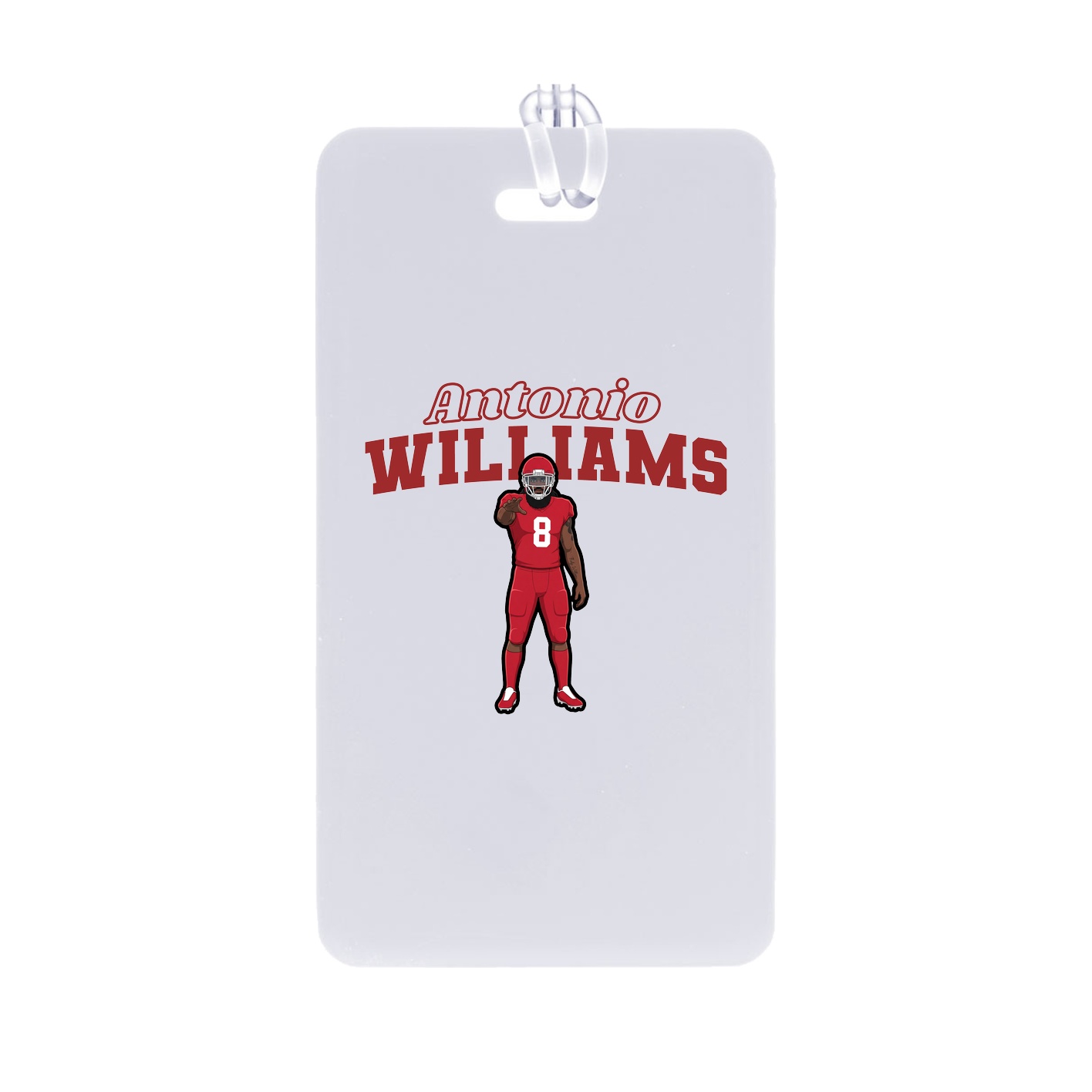Bag Tag — Name Arch in Classic