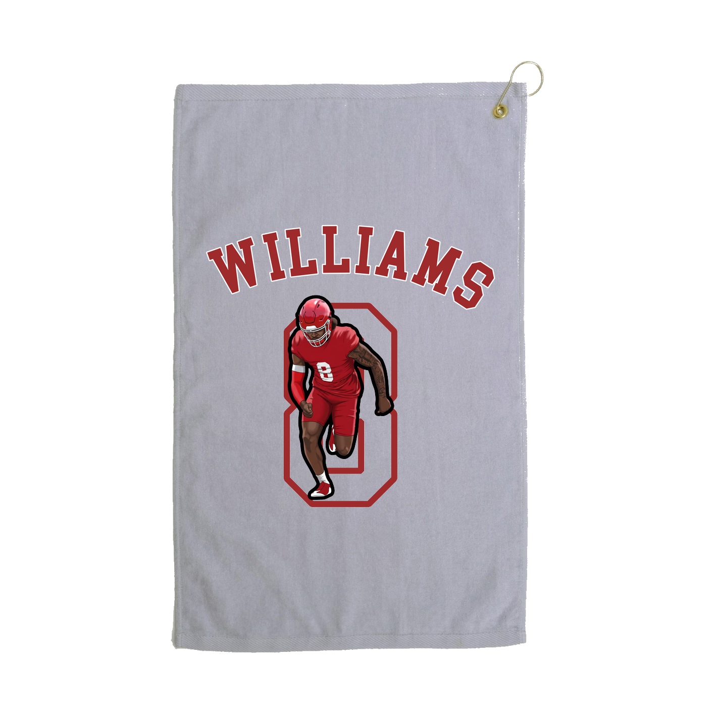 Golf Towel — Shirsey Arch in Grey