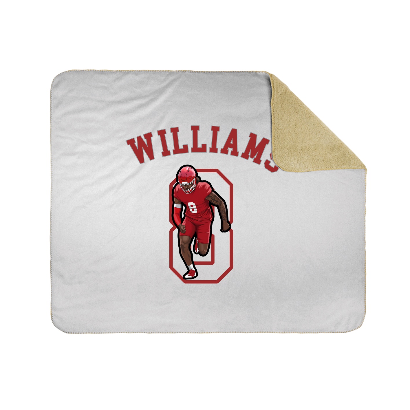 Throw Blanket — Shirsey Arch in White