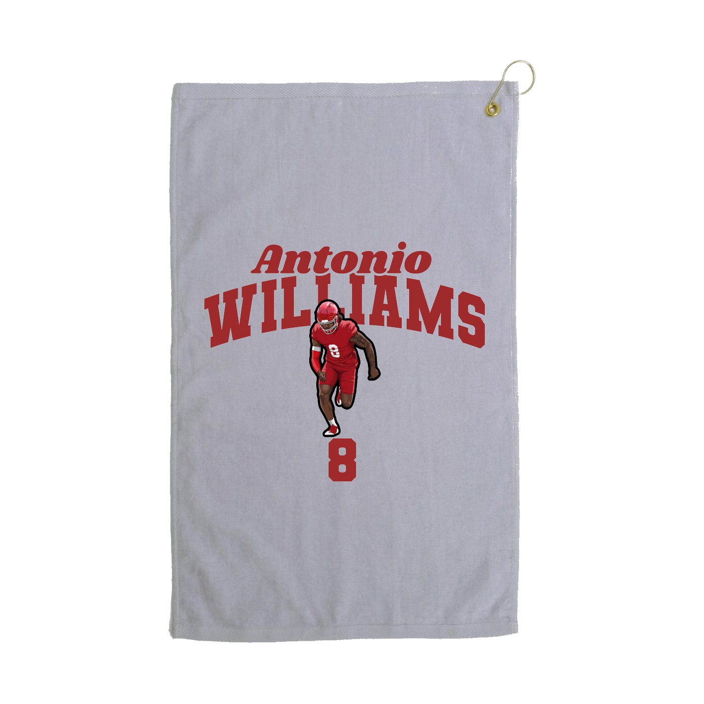 Golf Towel — Signature Arch in Grey