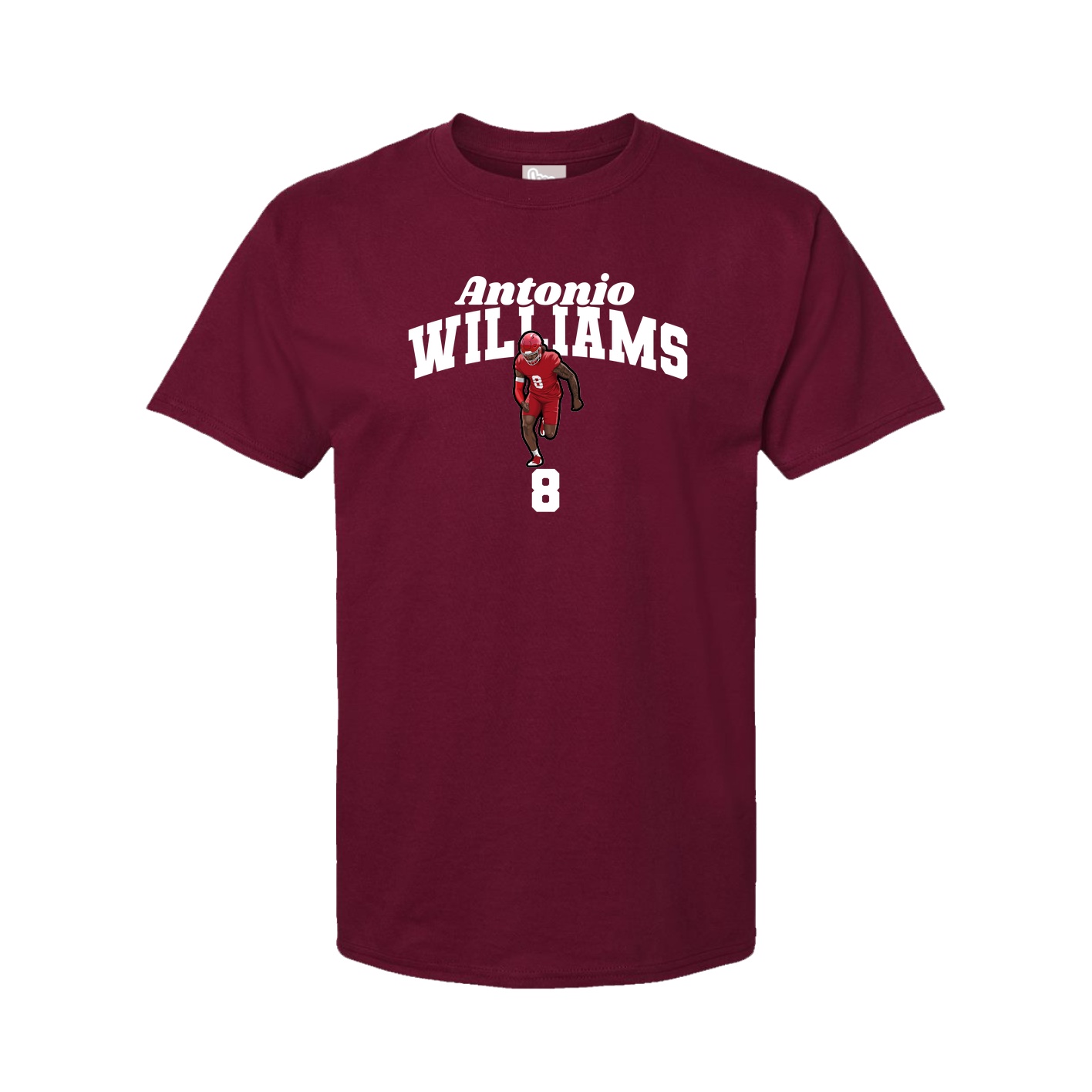 Youth Tee — Signature Arch in Cardinal