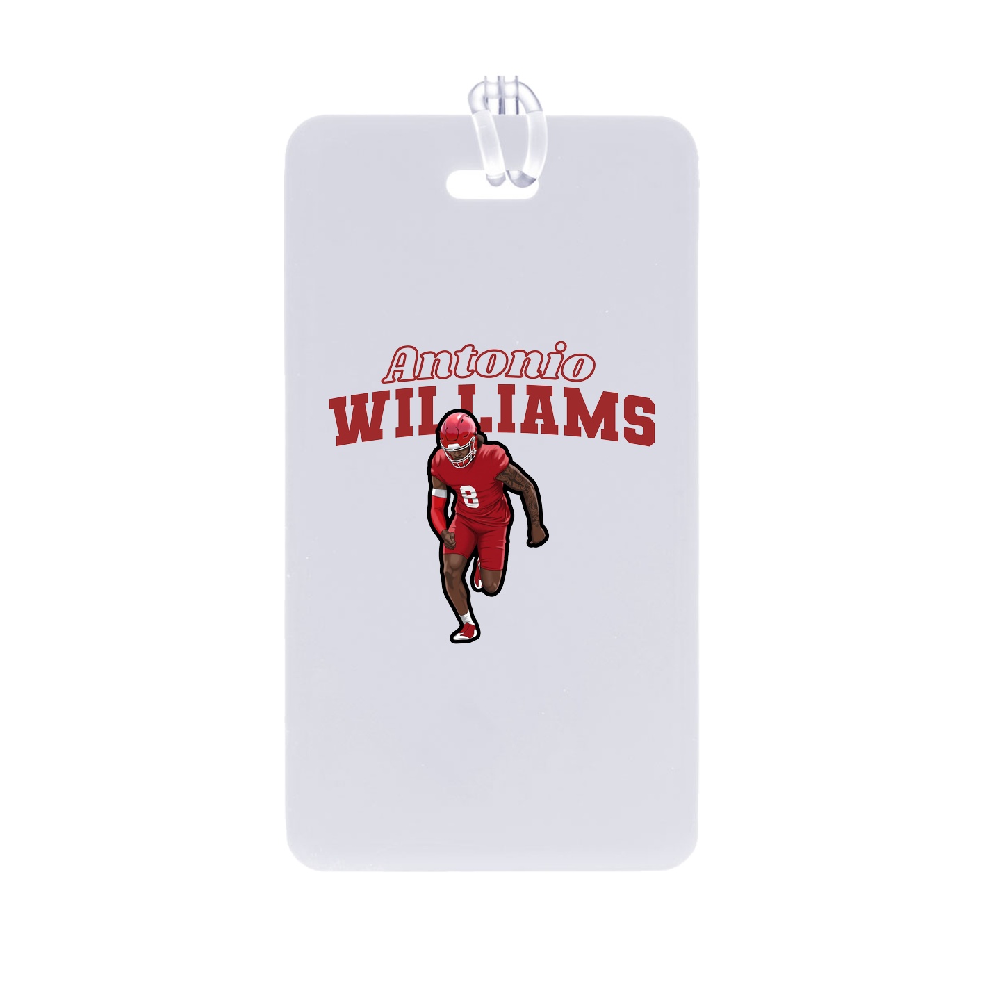 Bag Tag — Name Arch in Classic