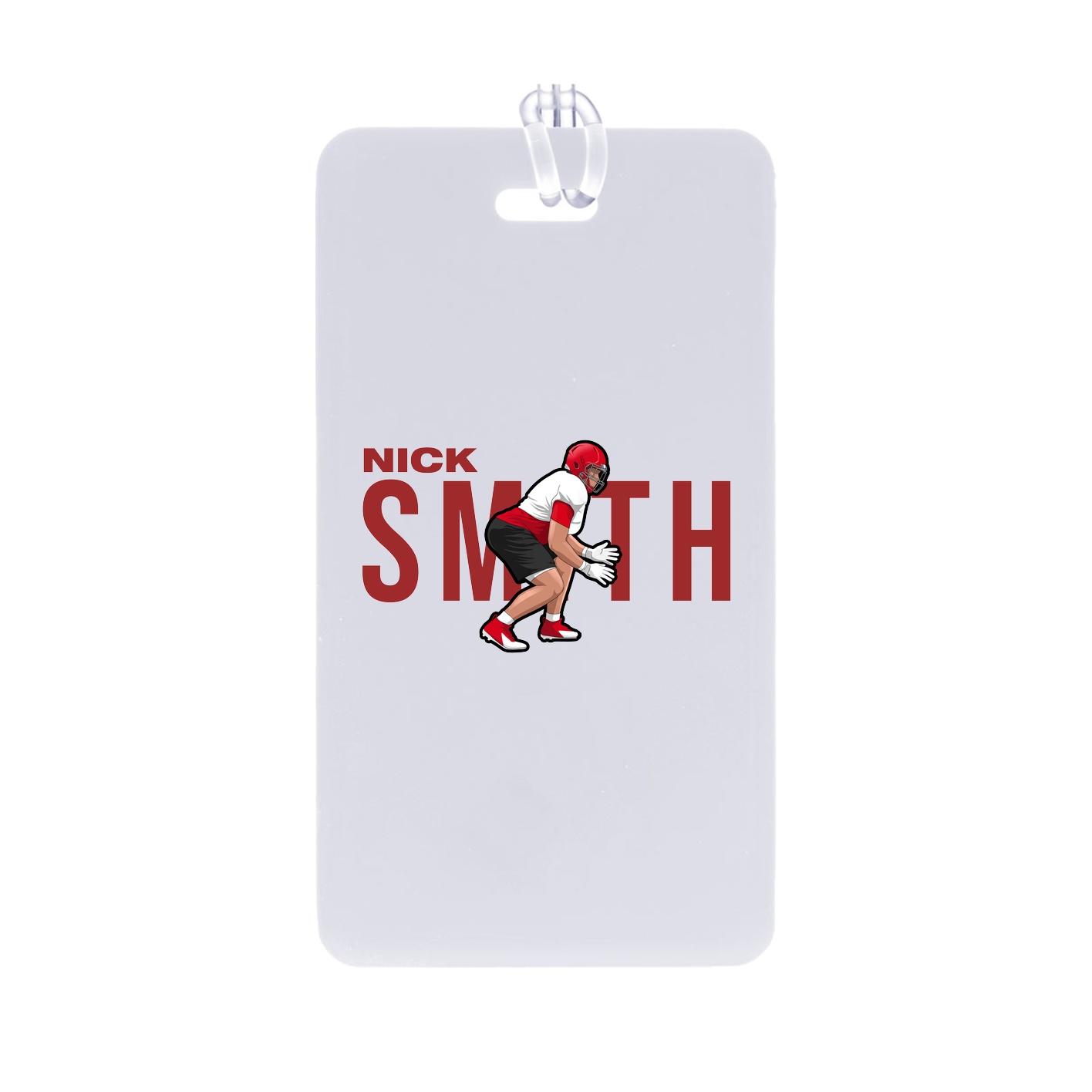 Bag Tag — Player Name in Classic