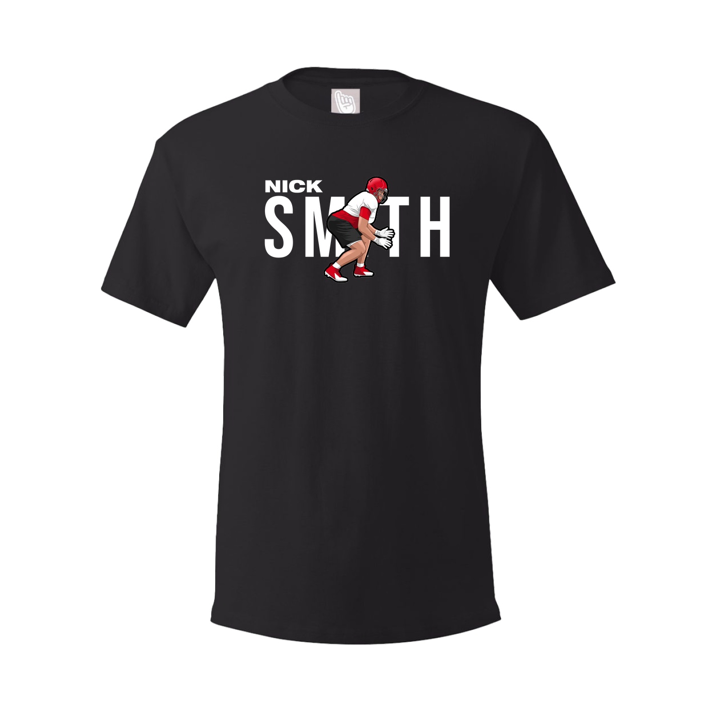 Youth Tee — Player Name in Black