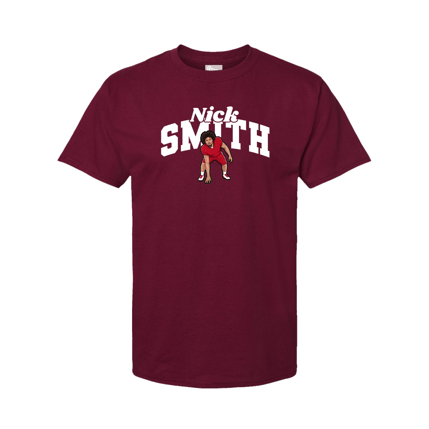 Youth Tee — Signature Arch in Cardinal