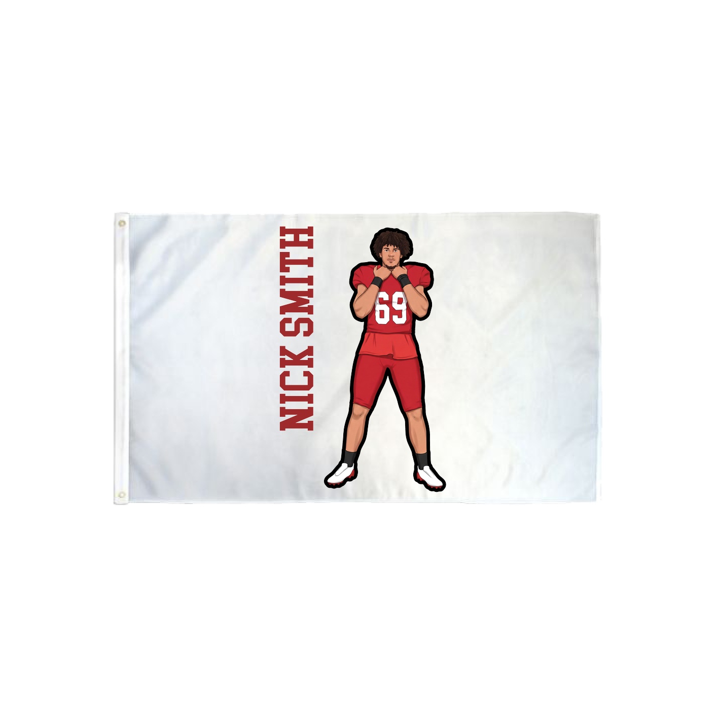 3x5 Flag — Name Vertical in Classic