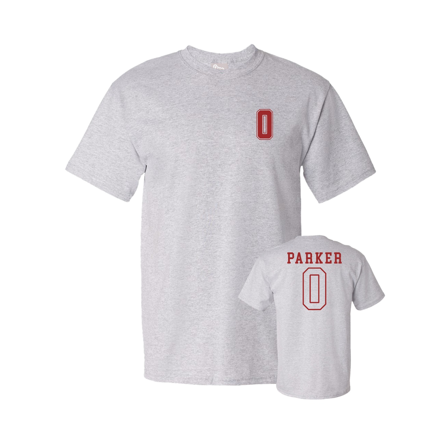 Tee — Chest Back in Grey