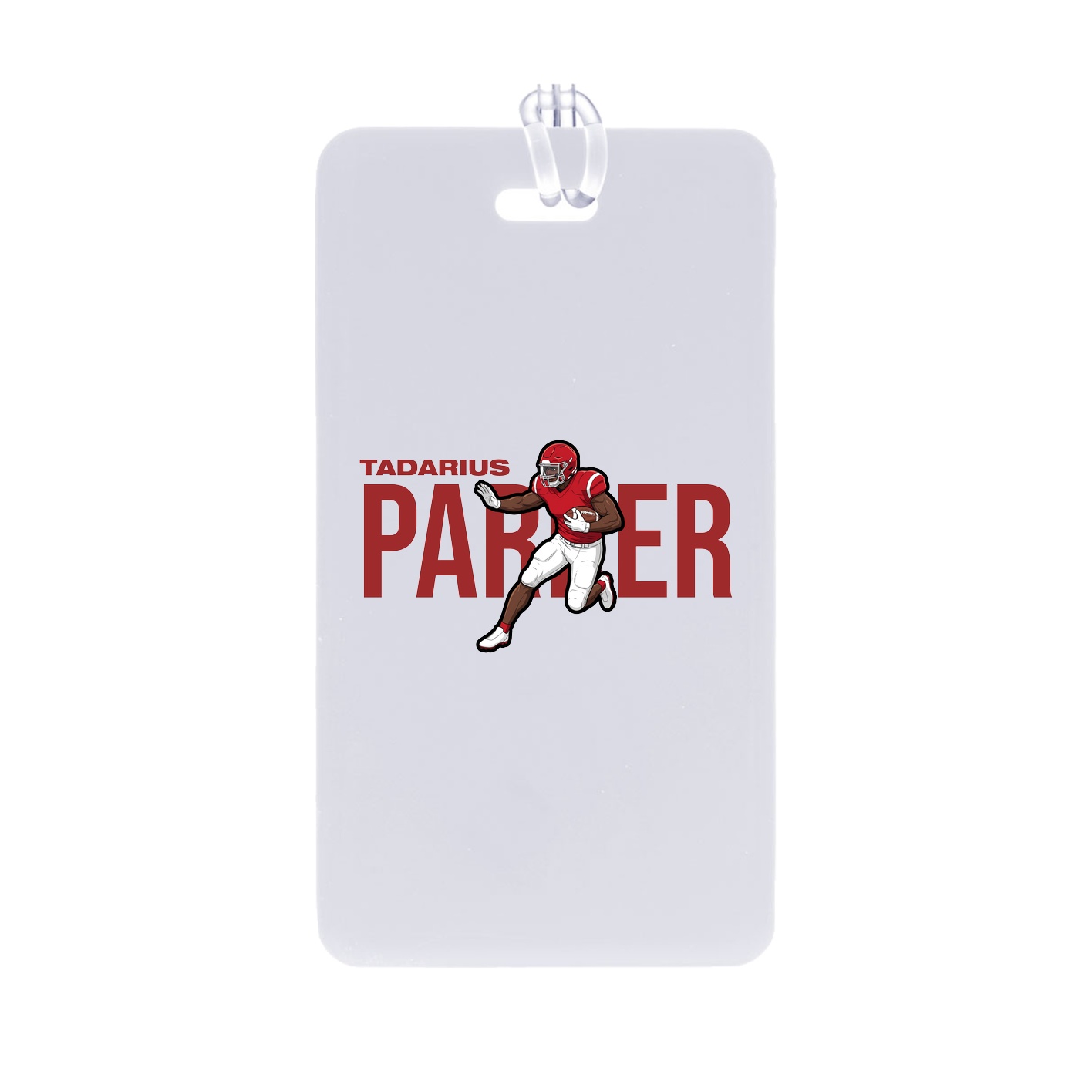 Bag Tag — Player Name in Classic