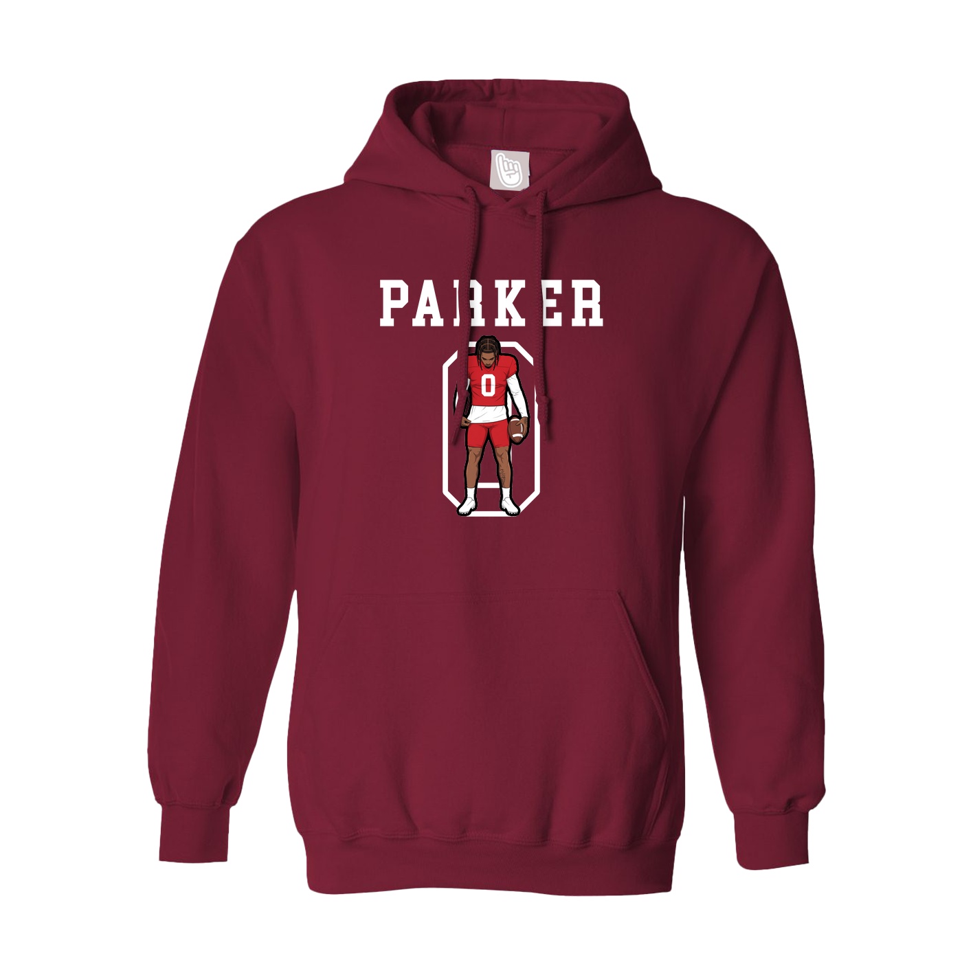 Hoodie — Shirsey in Cardinal