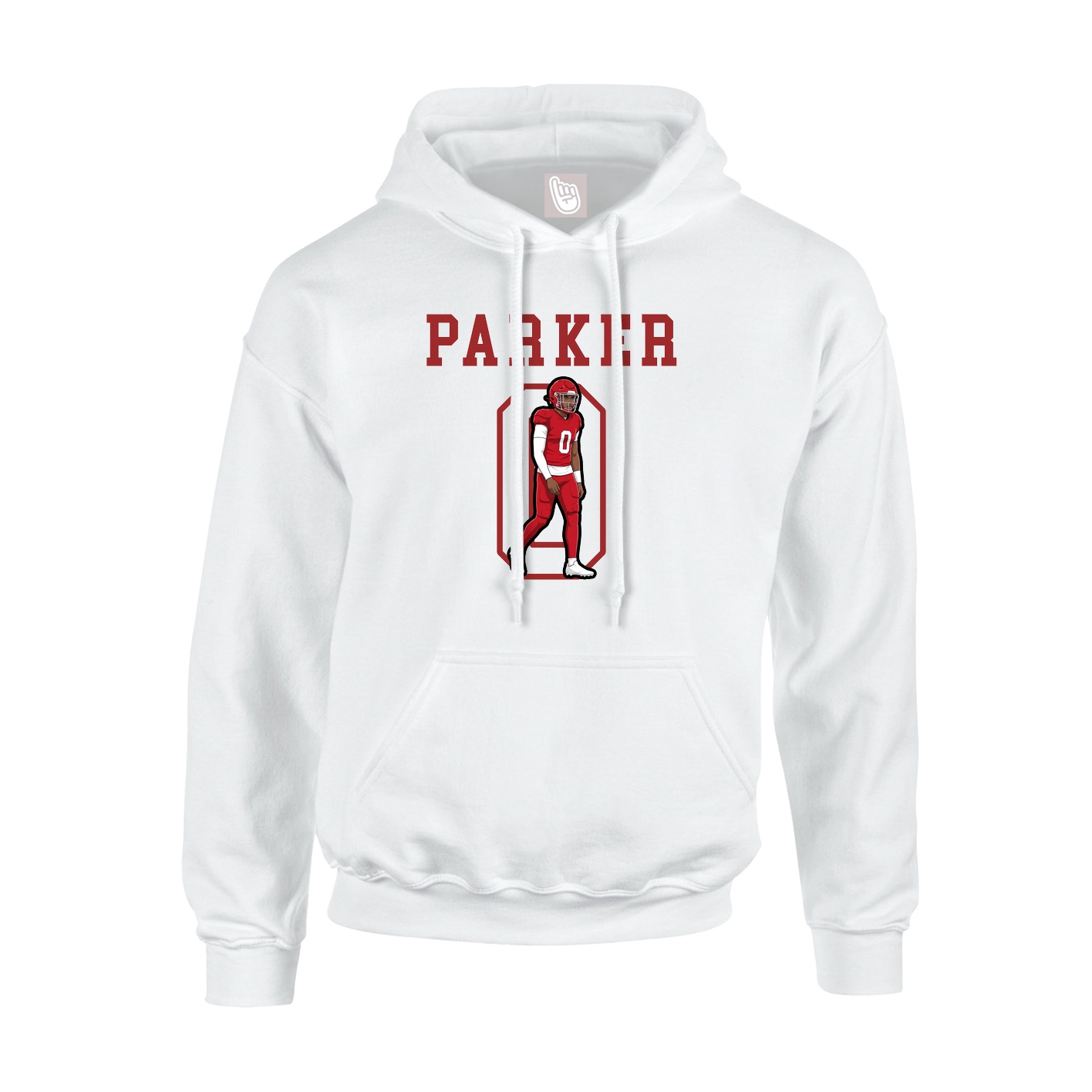 Youth Hoodie — Shirsey in White