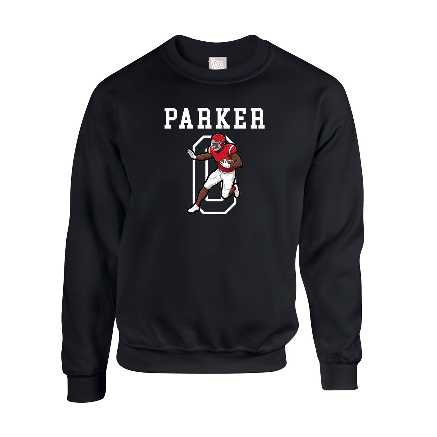 Fleece Crew — Shirsey in Black